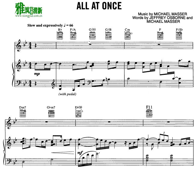 Whitney Houston - all at once