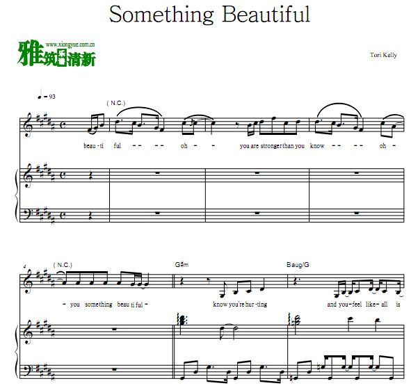Tori Kelly - Something Beautiful  