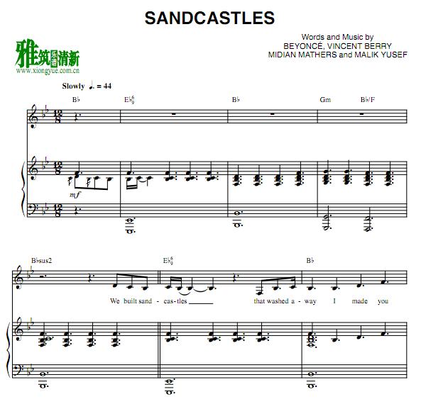 ̰˿Beyoncé - Sandcastles 