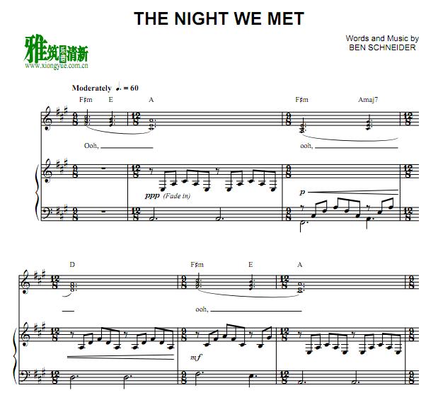 Lord Huron - The Night We Met 