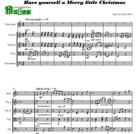 Have yourself a Merry little Christmas