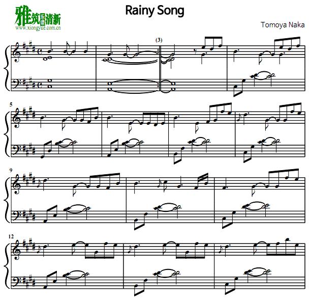 Tomoya Naka - Rainy Song