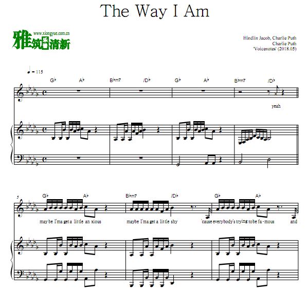 Charlie Puth - The Way I Am 