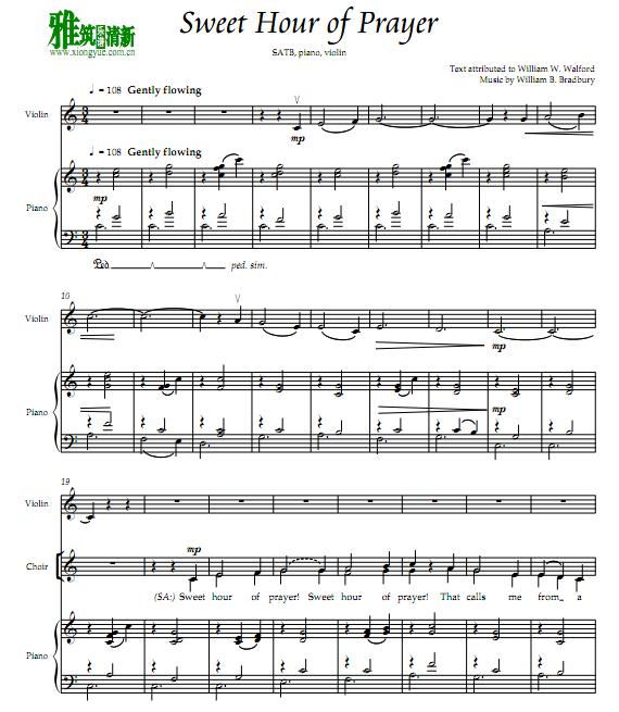 Sweet Hour of Prayer ϳСٰ