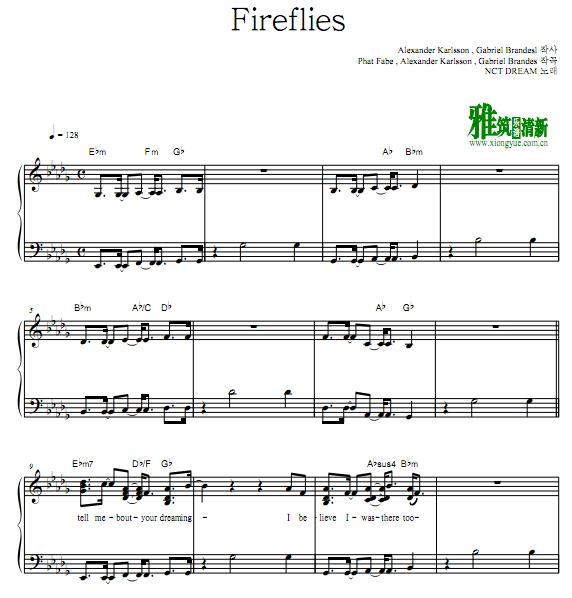 NCT DREAM - Fireflies