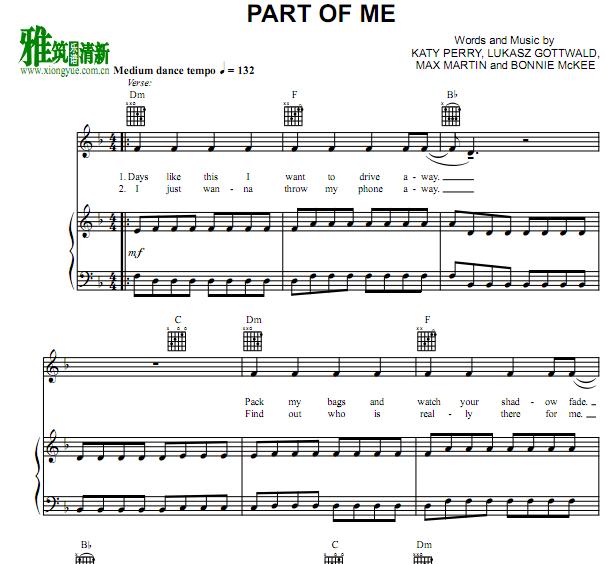 Katy Perry - Part Of Me 