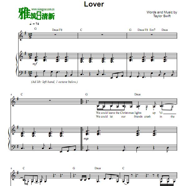 Taylor Swift - Lover ٰ 