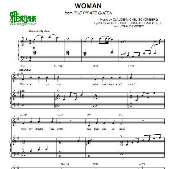 the pirate queen -  woman ���� ����