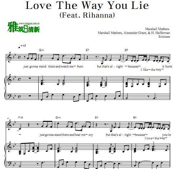 Eminem - Love The Way You Lie ٰ