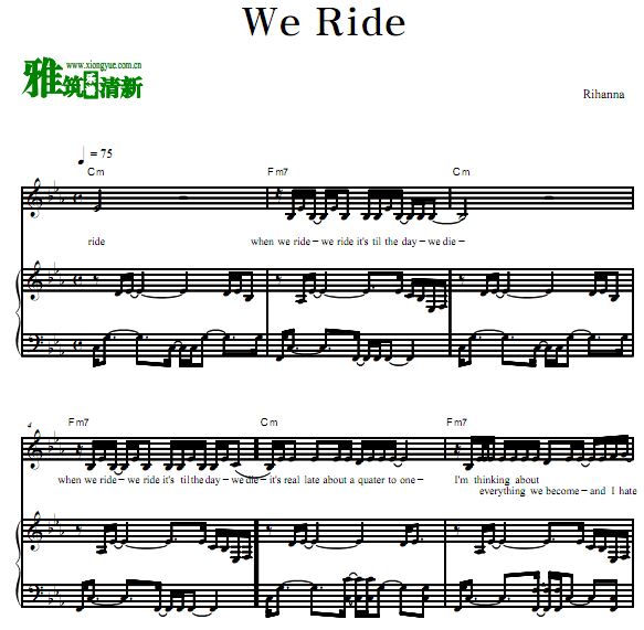 ٹ Rihanna - We Ride  