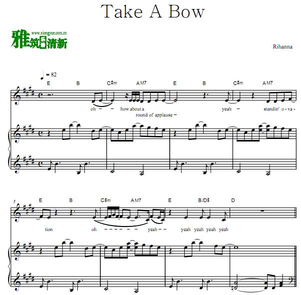 ٹ Rihanna - Take A Bow ְ