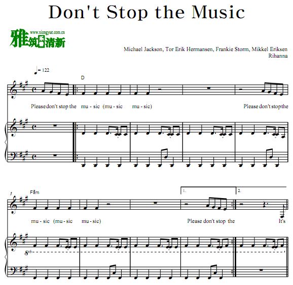 ٹ Rihanna - Don't Stop the Musicٰ ָ
