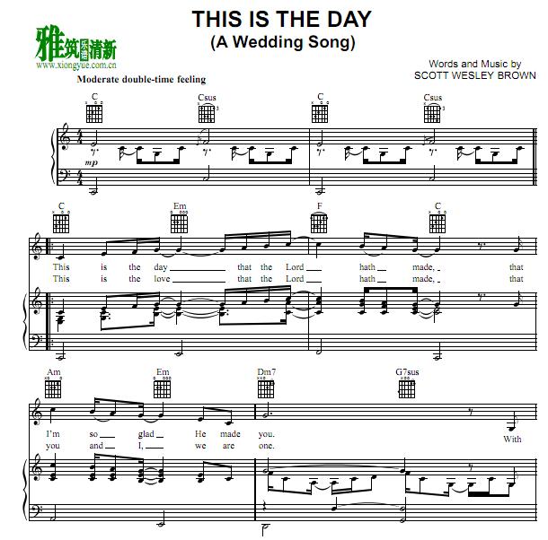 Scott Wesley Brown - This Is The Day 