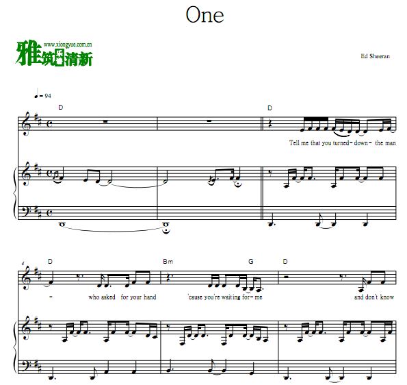 Ed Sheeran - Oneٰ ԭָ