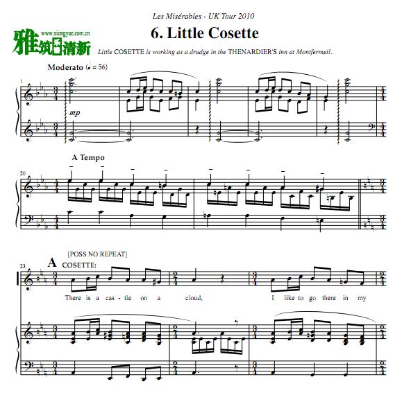 2010ӢѲݰ汯 Little CosetteСָٰ