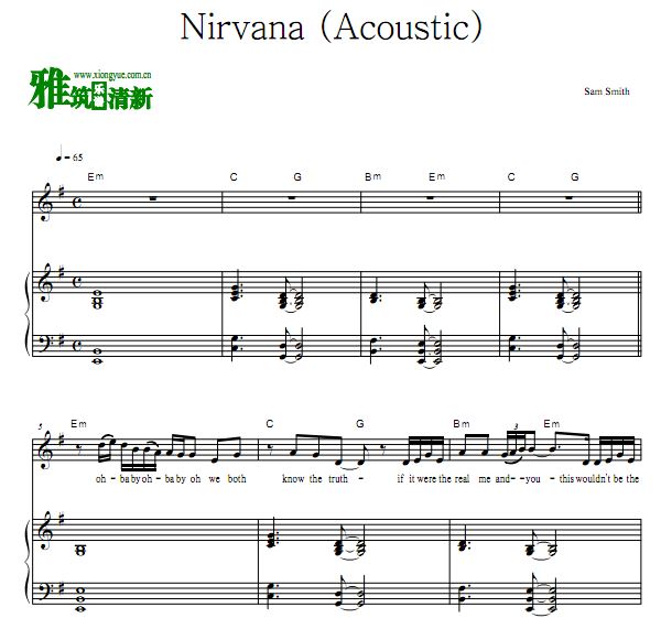 Sam Smith - Nirvana (Acoustic)ٰ 
