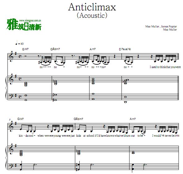 Mae Muller - Anticlimax (Acoustic)ٰ 