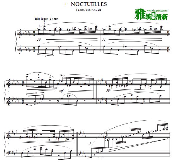 Ravel Maurice - Miroirs钢琴谱 全5乐章