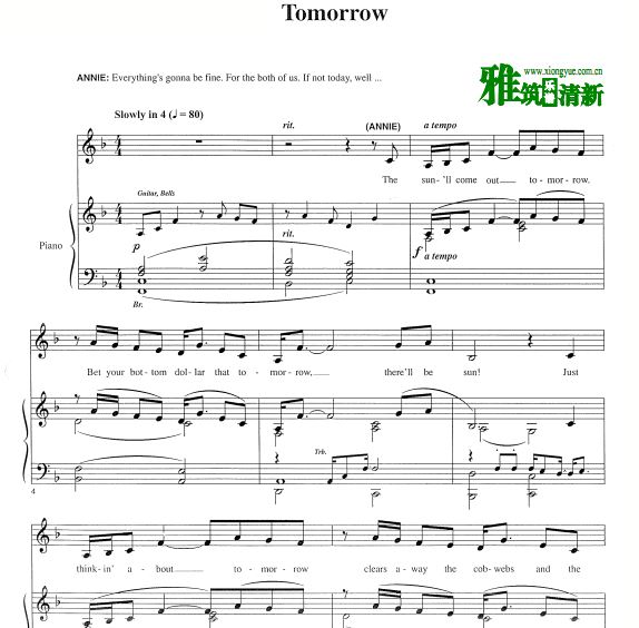 ־Annie - Tomorrowָ