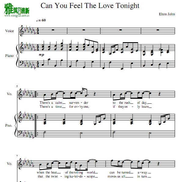 Elton John - can you feel the love tonightٰ