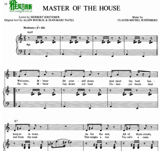   - Master Of The Houseٰ
