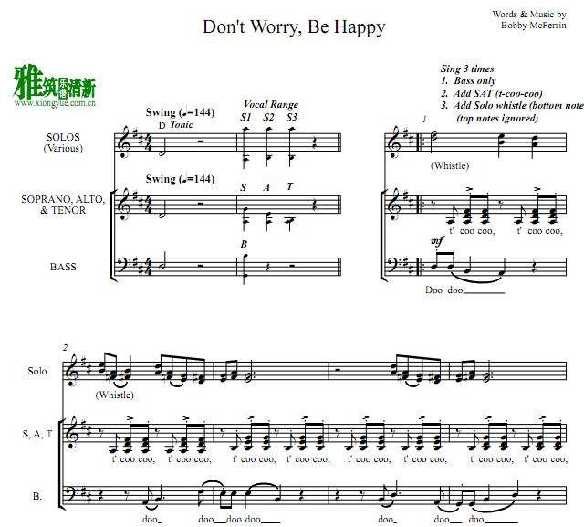 Don't Worry Be Happyϳ3