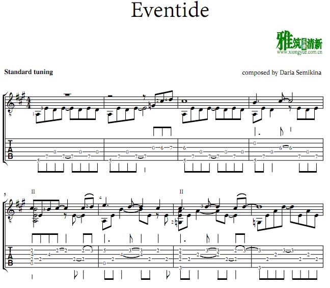 Daria Semikina Eventide