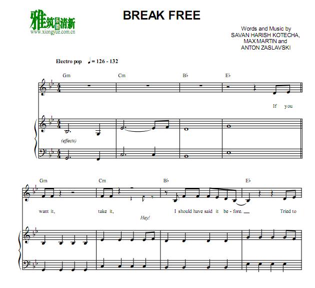 Ariana Grande - Break Free 