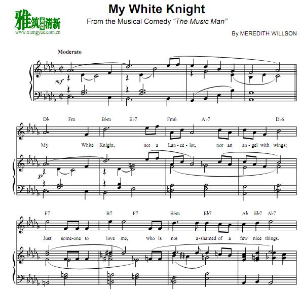 The Music Man - My White Knight