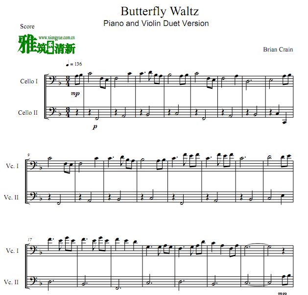 Butterfly Waltz(Piano and Violin Duet) ȴٶ