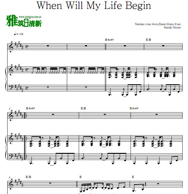 Mandy Moore ħԵ When Will My Life Beginٰ  