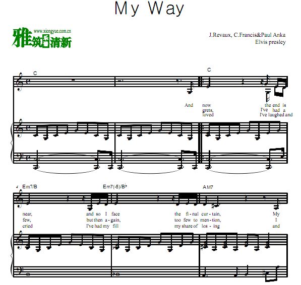 Elvis Presley - My Wayٰ 