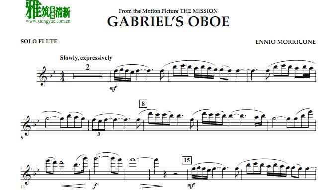 Gabriel's Oboe