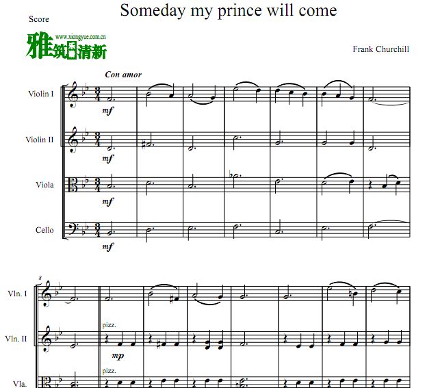 ѩ Someday My Prince Will Come