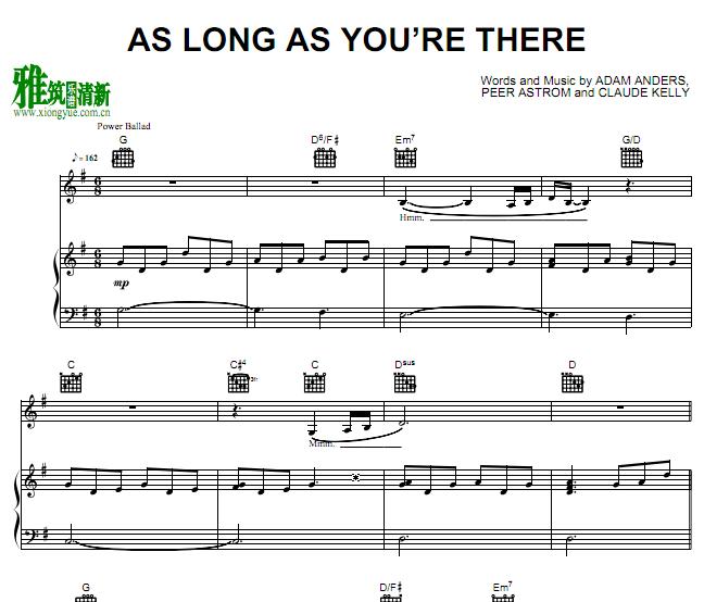 As Long As You'Re There   