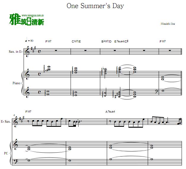 One Summer's Day˹ٰ