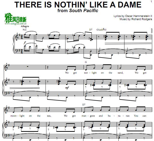 ̫ƽ - There is Nothin' Like A Dame  