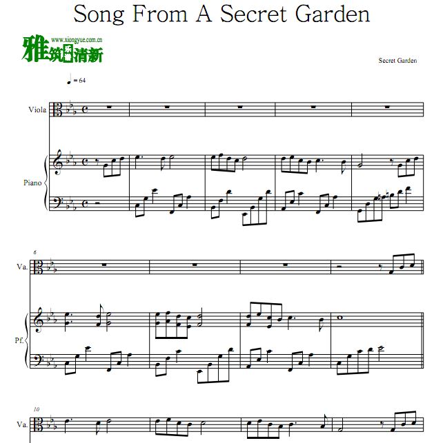 Song From a Secret Garden԰֮ٸٰ