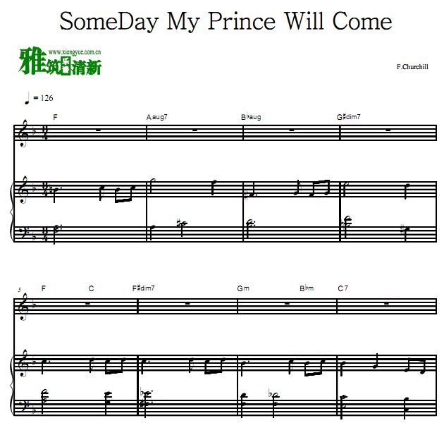 ѩ Someday My Prince Will Comeٰ  