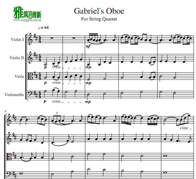 Gabriel's OboeӲﰣ˫ɹ