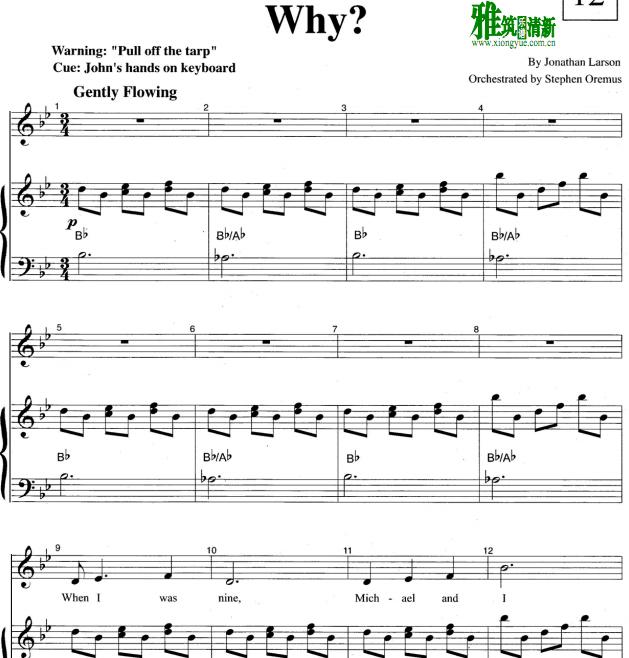 Tick Tick Boom - why 