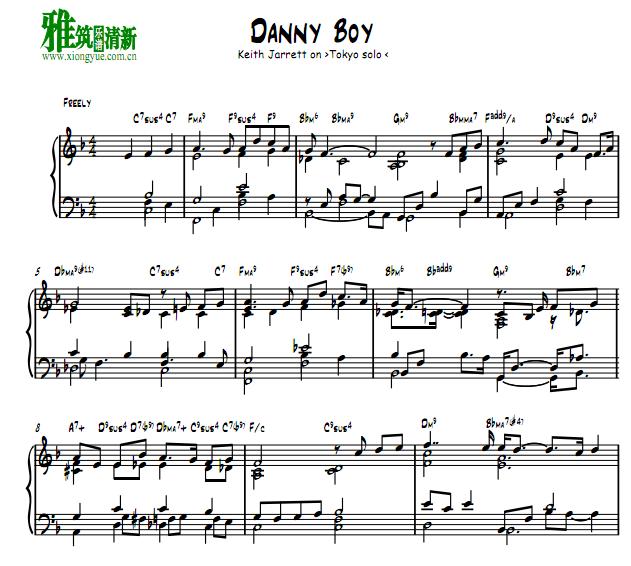Keith Jarrett - Danny-Boyʿ