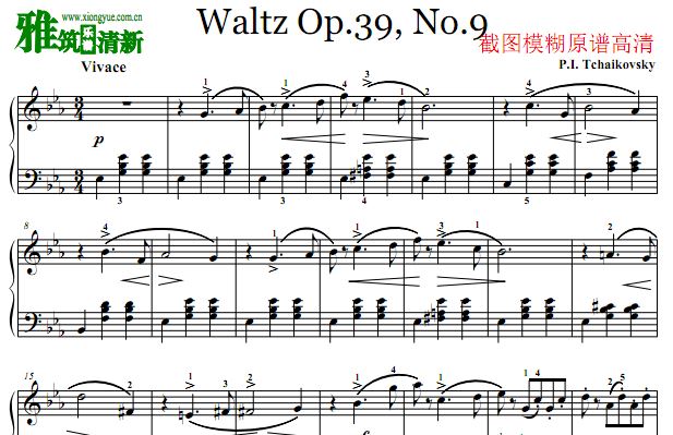 ɷ˹Բ Waltz Op.39, No.9