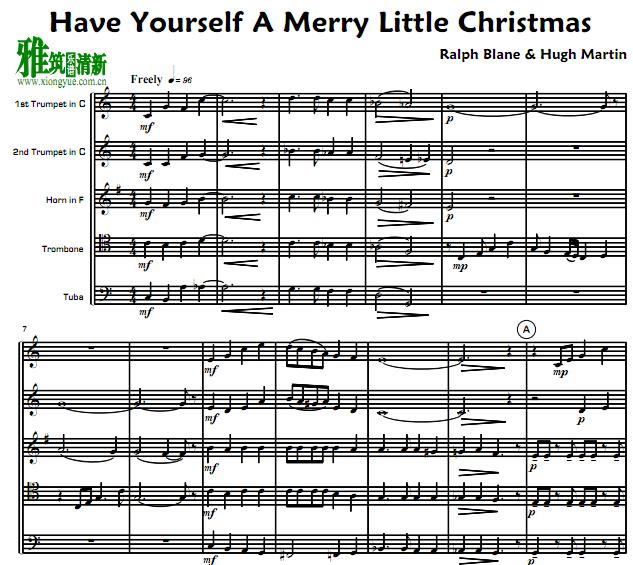 Have Yourself A Merry Little Christmas ͭ