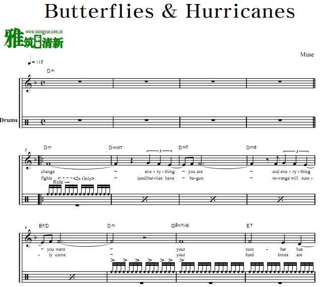 ˹ֶ Muse - Butterflies and Hurricanes