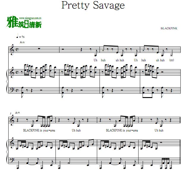 BLACKPINK -  Pretty Savageٰ  