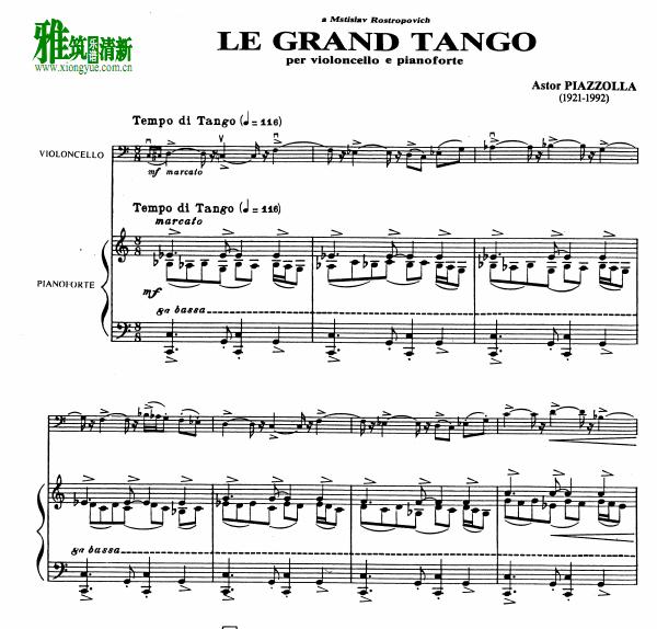 Ƥ - Le Grand Tangoٸٰ
