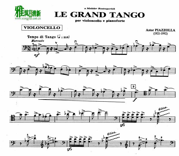 Ƥ - Le Grand Tango