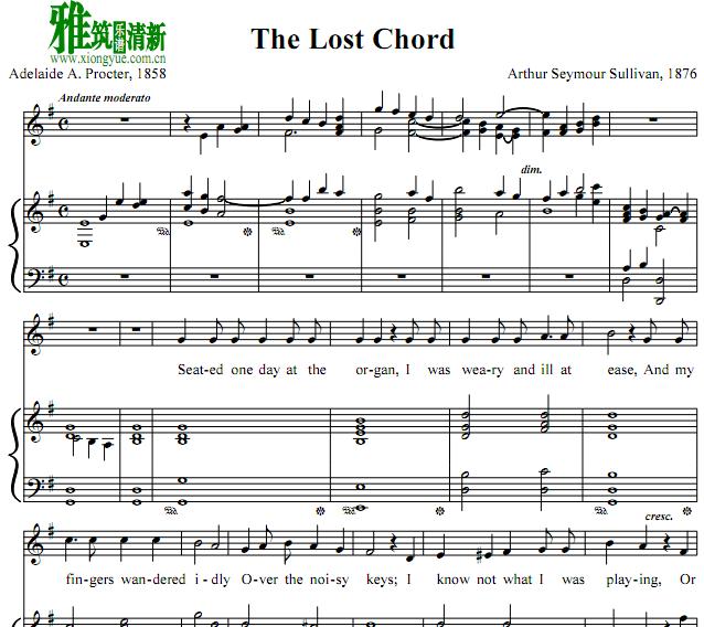 The Lost Chord  ٰ