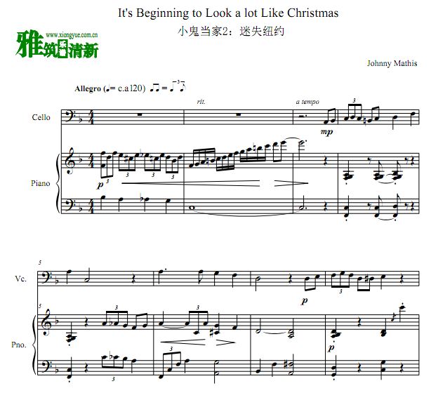 It's Beginning to Look a Lot Like Christmasٸٺ